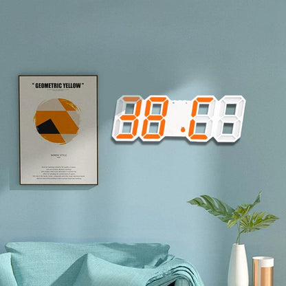 Digital Decoration for Bedroom Desk Watches Led Wall Clock Living Room Alarm Modern Home and Decoration Electronic Table Deco