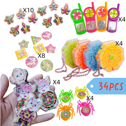 24-150 Pcs Fun Party Favor Set Toys for Kids Birthday Party Wedding Guest Gifts Kindergarten Prizes Christmas Carnival Gift P