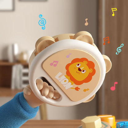 Baby Musical Instruments Drum Toys Montessori Learning Toys for Toddlers 1-3 Baby Early Hand Development Interactive Music To