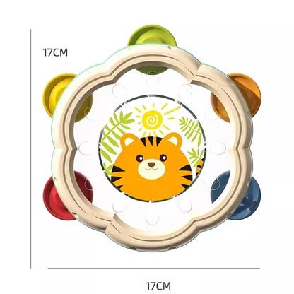 Baby Musical Instruments Drum Toys Montessori Learning Toys for Toddlers 1-3 Baby Early Hand Development Interactive Music To