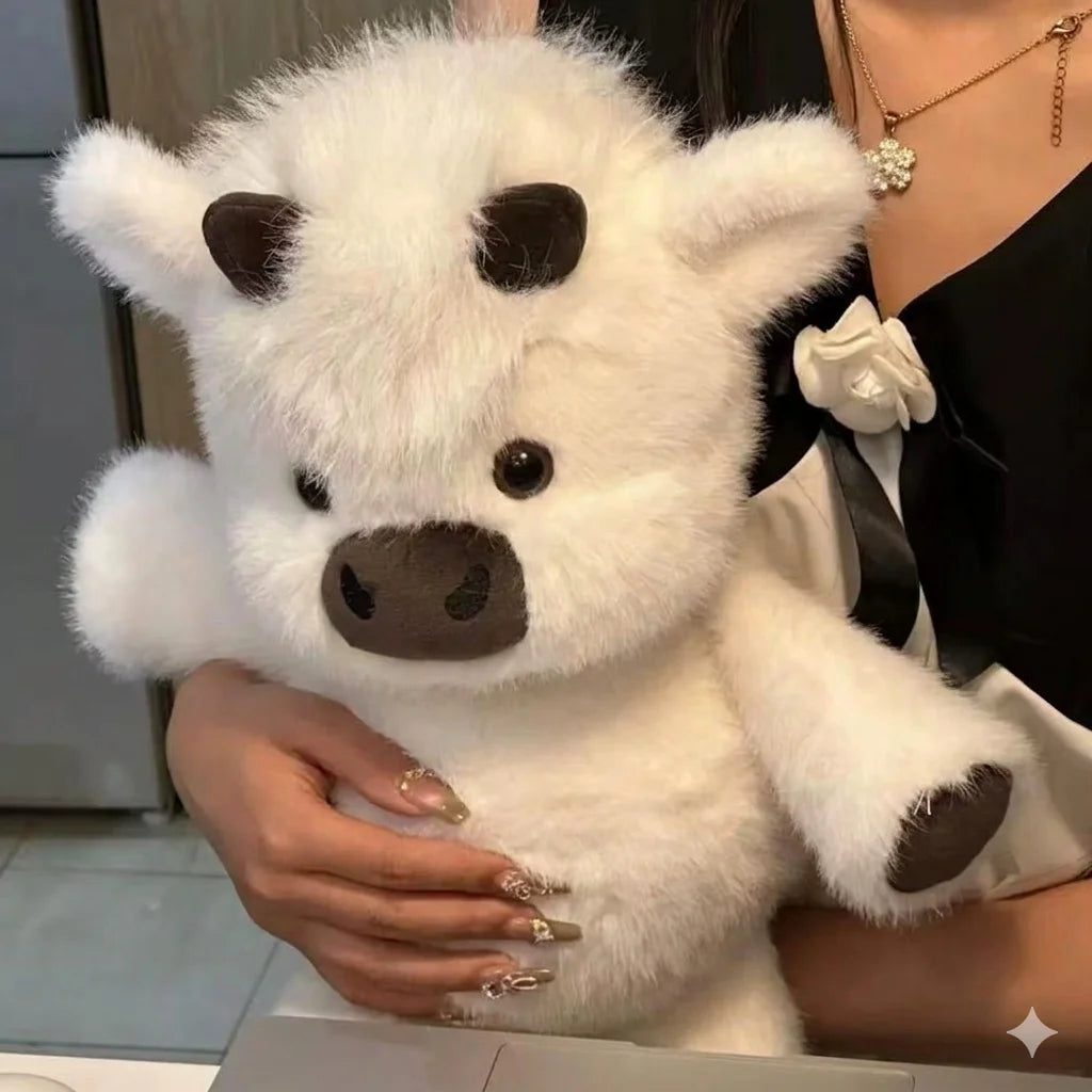 Soft Calf Pig Stuffed Animal Plush Toy Cute Animated Stuffed Animal Pillow Creative Running Pig Plush Toy Gift 17.7inch - A