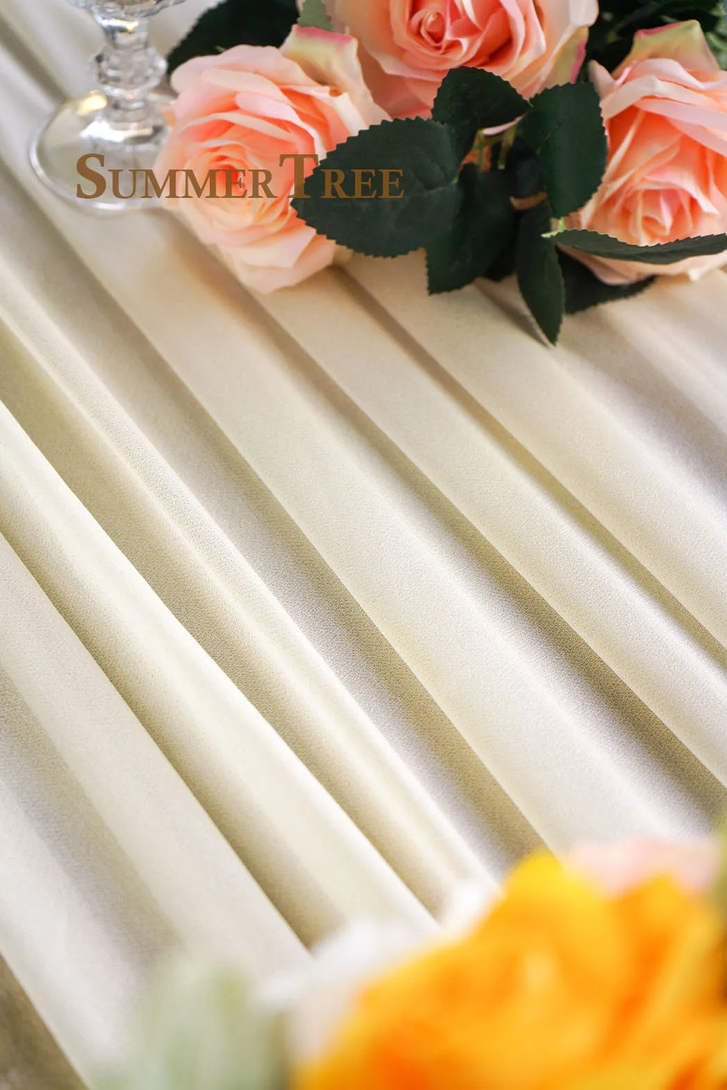 10 Meters Wedding Arch Drape Fabric Sheer Chiffon Tulle Curtain Draping Backdrop Party Supplies Home Drapery Ceremony Decorat