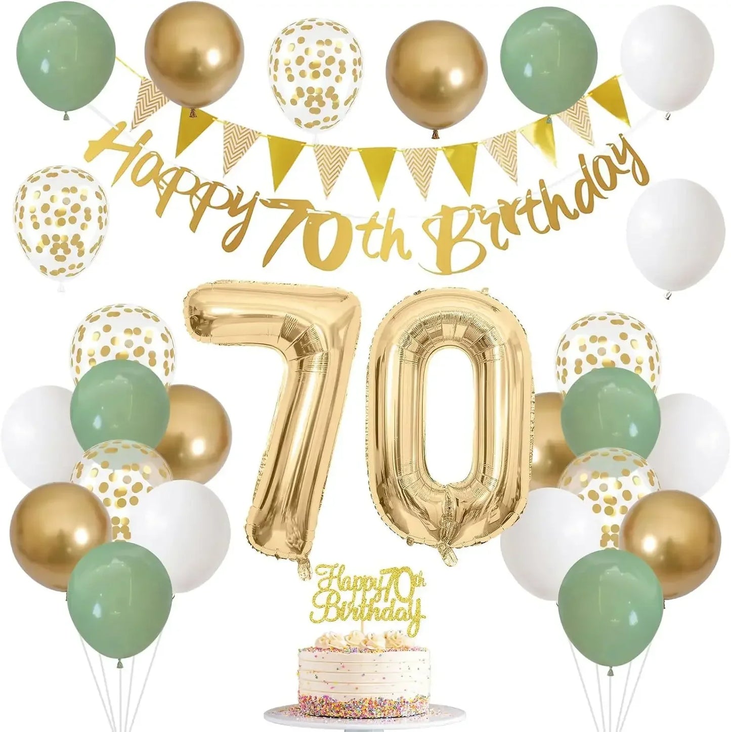 Cake Toppers, Personalized Birthday Cake Topper, Custom Cake Topper for All Ages, Elegant Party Decor, Topper Custom for Mile