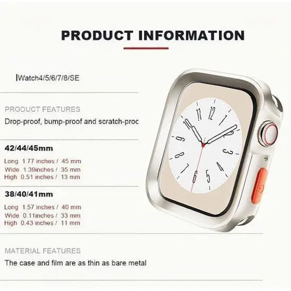 Bumper Soft Silicone Case For Apple Watch 11 10 9 8 7 6 SE 5 Anti-drop Matte Cover For iwatch 49mm 41mm 42mm 46mm 40mm 44mm 4