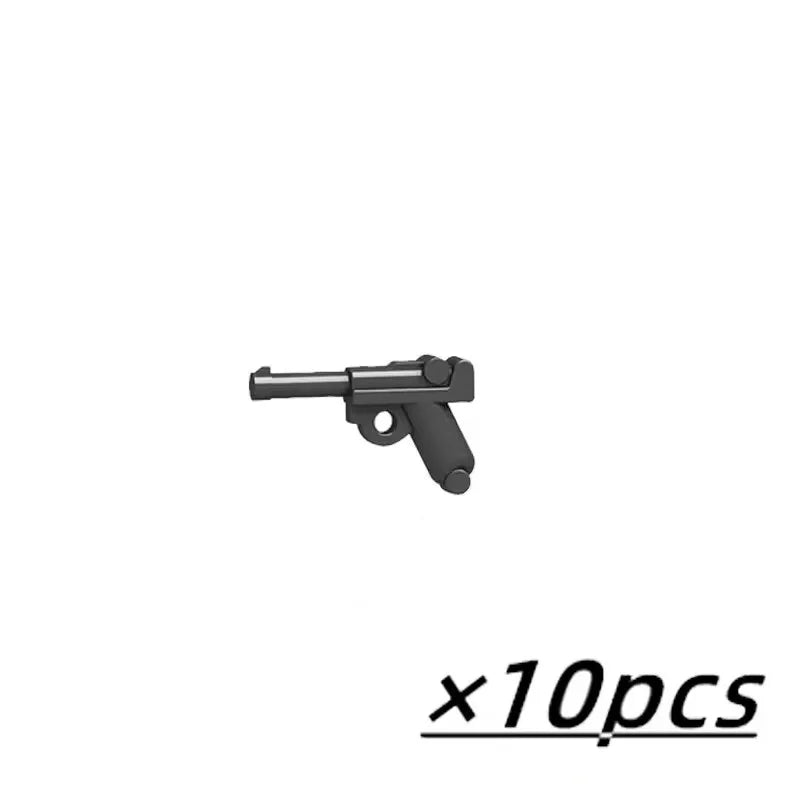 Military Weapons Figures Mini Accessories Light Machine Guns MOC Soldiers Army Brinquedos No Playmobil Building Block Boy Toy