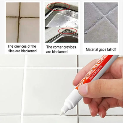 Crafts Painting Grout Art Supplies Wall Pen Waterproof Drawing Bathroom Paint Markers Accessories Pens Decoration Tile Floor 