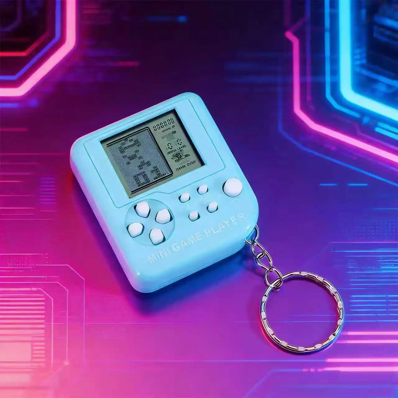 Retro Mini Handheld Game Console Classic Electronic Games Handheld Game Machine Children's Educational Game Console Toy Ide G