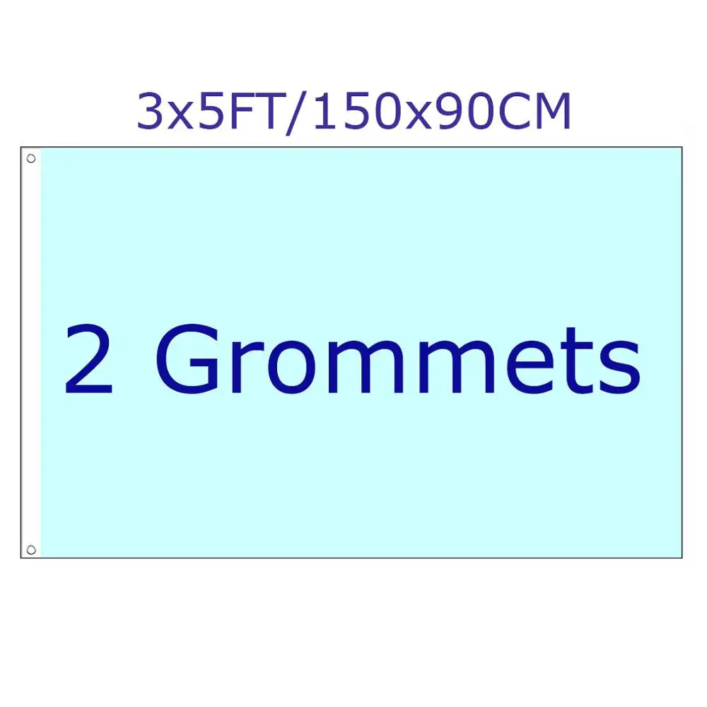 Digital Print Custom Flag 90cm * 150cm DIY Polyester Banner Customize 3ft * 5ft Flags And Banners
