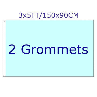 Digital Print Custom Flag 90cm * 150cm DIY Polyester Banner Customize 3ft * 5ft Flags And Banners