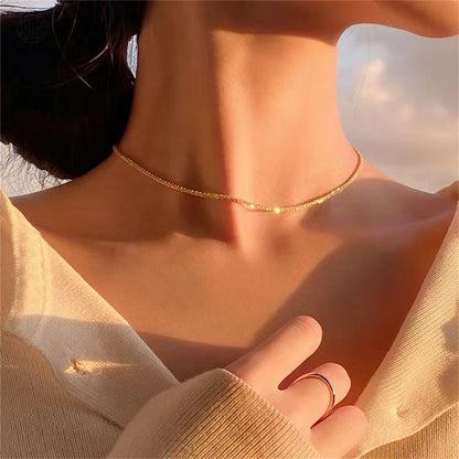 Sand Gold Adjustable Ring Matte Wide Band Openable Fade Resistant Unisex Couple Jewelry Solid Minimalist Gift - Starry Sky Go
