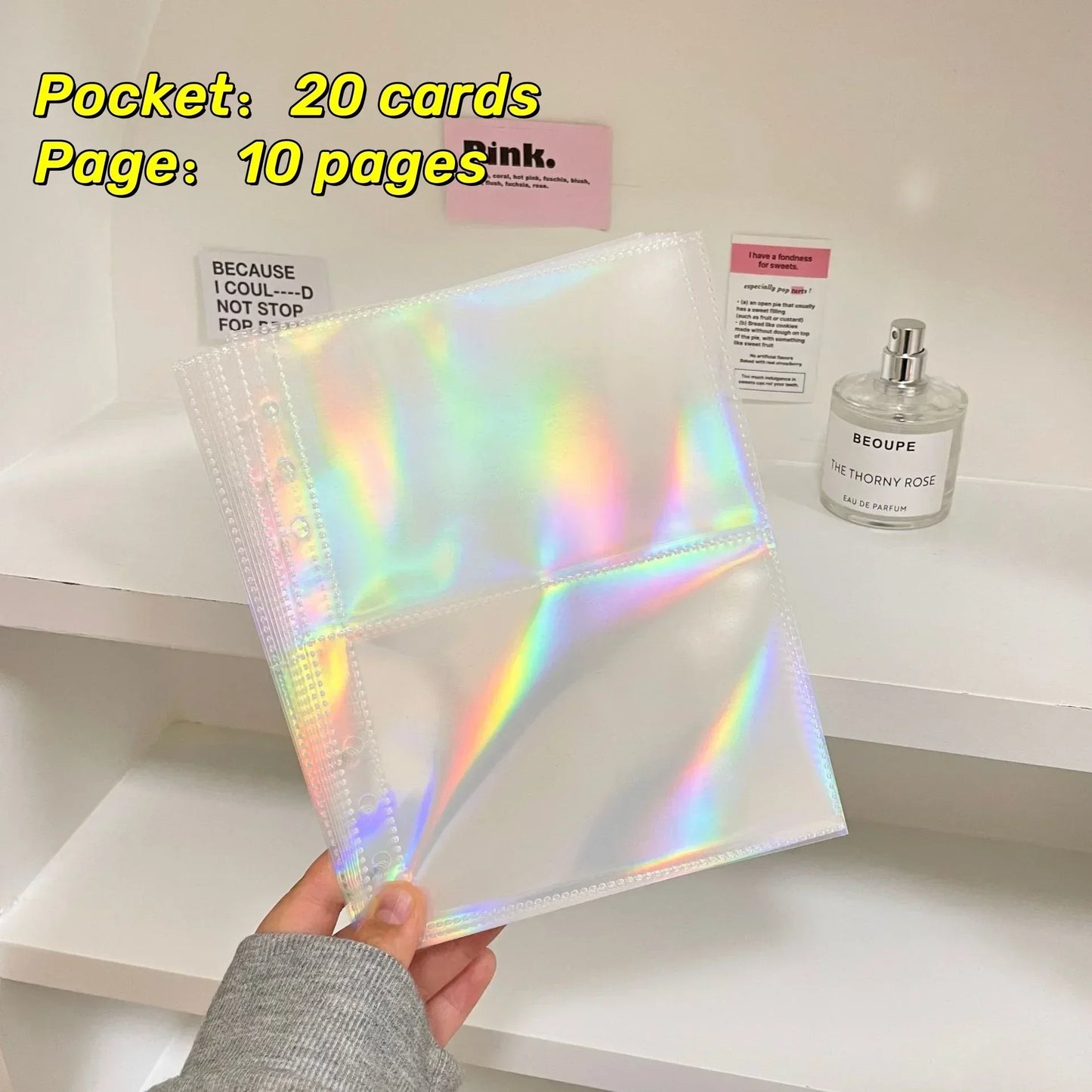10pcs Photo Album Inner Pages A5 Kpop Binder Photocard Holder Photocard Binder Inlay Idol Card Collect Book Inner Page 포토카드 바