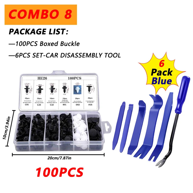 iLMH Car Hand Tool Set Car Disassembly Tool Kit Stereo Repair DVD Repair Tool Dashboard Removal Tool Interior Plastic Trim Pa