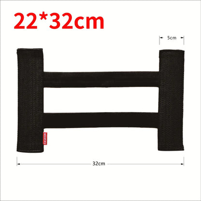 Car Trunk Organizer Elastic Fixing Belt Storage Bag Tapes Fire Extinguisher Fixing Belt Auto Interior Accessories 40-80CM - 2