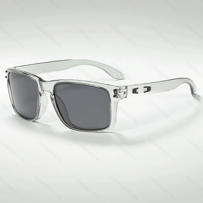 Men's Vintage-Inspired Fashion Glasses with Large Curved Frames - Perfect for Parties
