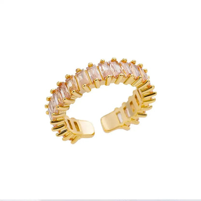 316L Stainless Steel Rings for Women Gold Color Never Fade Luxury Classic rings wedding couple rings Jewelry