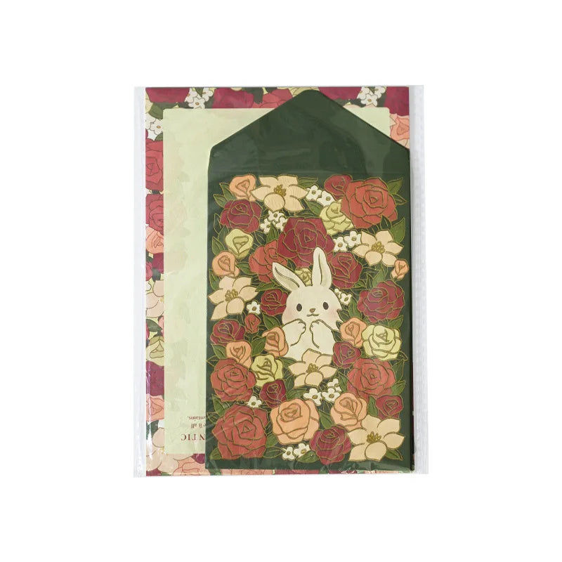 6 letter paper +3 envelopes Set Planner Stationery Supplies Message blessing letterhead