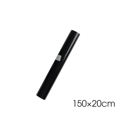 Gloss Black Car Body Film Vinyl Wrap Decals Self Adhesive Sticker Motorcycles Bike Auto Skin Color Changing Films 150*50cm - 