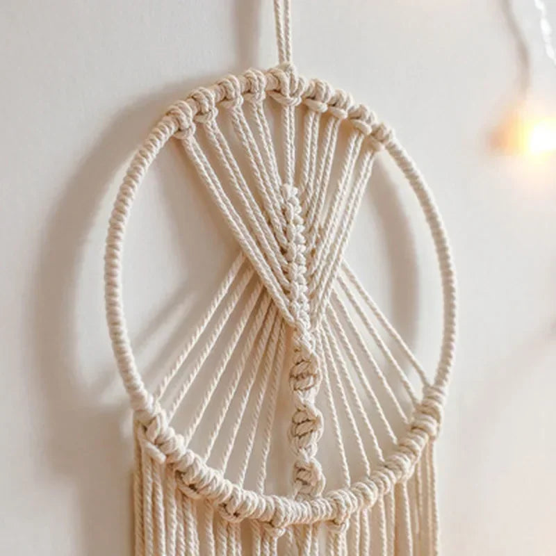 New Macrame Dream Catcher Nordic Wall Tapestry Ramadan Decoration Home Eid Mubrack Room Decoration Bohemian Children's Nurser
