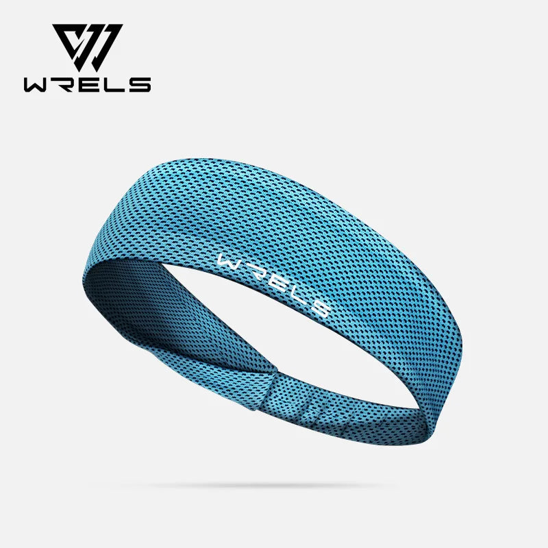 Summer Sport Headband Breathable Fitness Sweatband Non Slip Elastic Tennis Headband Sweat Wicking Lightweight Running Hairban