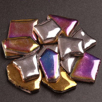 100g Porcelain Mosaic Tiles DIY Craft Ceramic Tile Mosaic Making Materials hobby pieces bulk