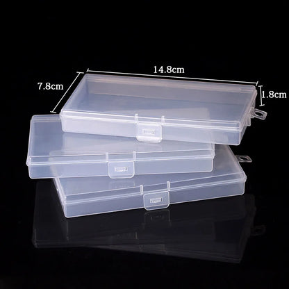 3pcs/set Storage Box Paper Money Album Currency Banknote Case Storage Bags Collection Boxes Holder With Transparent Plastic C