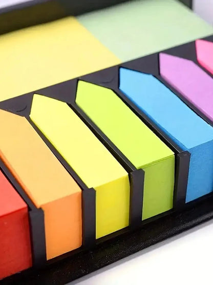 1 Set of Colorful Convenience Stickers Organization Multi-Color Stickers Set Leather Packaging Box Calendar 2025 and More
