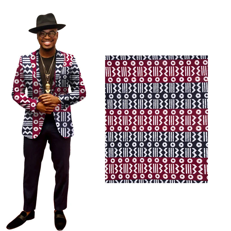 New Fashion African Wax Fabric Nigeria Ankara Fabrics Block Prints Batik Sewing Cloth