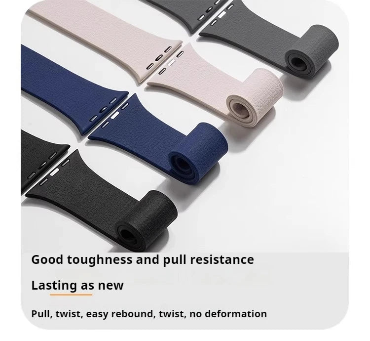Silicone Magnetic Strap for Apple watch Bands 44mm 40mm 41mm 42mm 46mm 45mm 49mm correa iWatch Series 11 10 SE3 9 8 7 6 Ultra