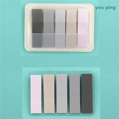 15 Types Color Self Adhesive Memo Pad Sticky Notes Bookmark Point It Marker Memo Sticker Paper Office School Supplies