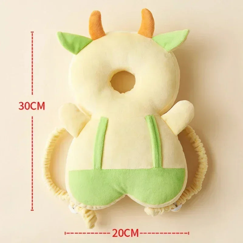 1-3T Toddler Baby Head Protector Safety Pad Cushion Back Prevent Injured Angel Bee Cartoon Security Pillows Protective Headge