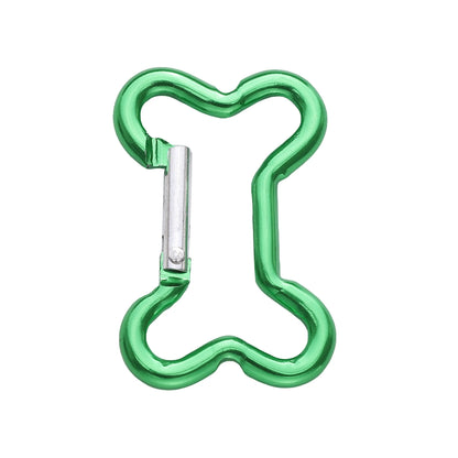 1 Pc Carabiner Rock Aluminum Mountain Buckle Star/Heart/D/Bone Shape Locking Clasp Keychain Multifunction Tools Jewelry Findi