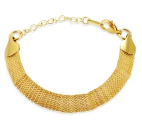 Stainless Steel Heart-shaped Ladies Elegant Bracelet For Women Crystal Bangle - F27 Gold
