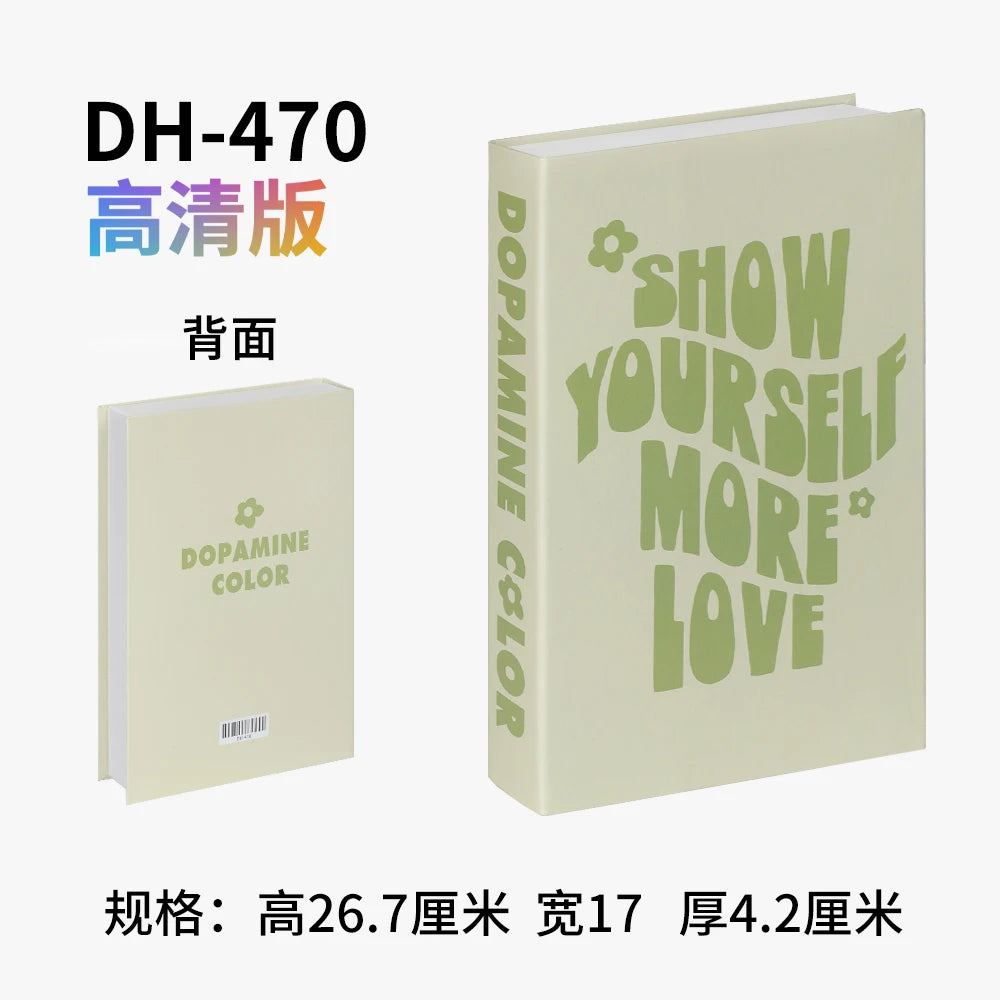 Home Decor Ornaments Living Room Study Soft Prop Book Box Luxury Coffee Table Books Modern Fake Books for Decoration - DH470