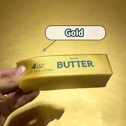 Butter Squishy Tabas Squishy Toys Anti Stress Squeeze Toy Butter Chocolate Fidget Toy Soft Sensory Food Squishies Toy Gift - 
