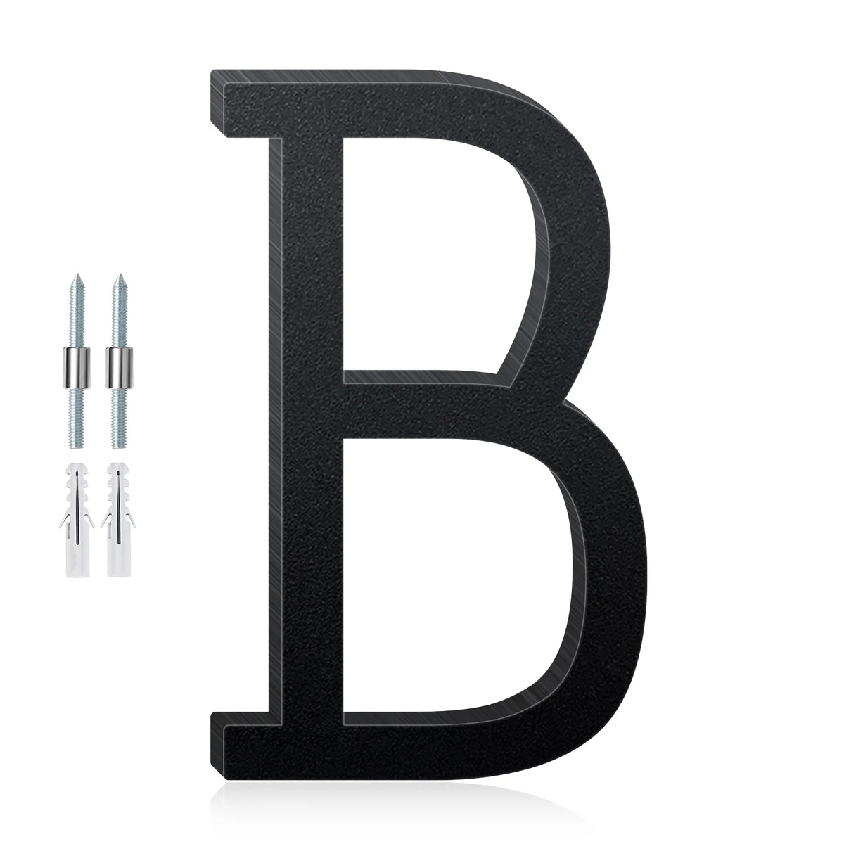 3-12inch Floating Aluminum House Numbers, Modern Metal House Address Numbers Letters, Aluminum Address Letters for Outside