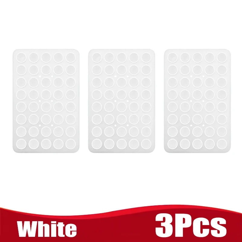 Silicone Suction Cup Phone Holde Multifunctional Fixed Anti-slip Mobile Fixture Double Sided Detachable Phone Rubber Sucker P