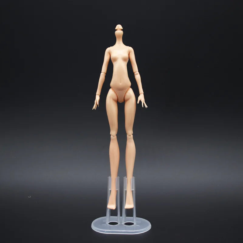 Multi-Joints Movable Doll Body Toy 23cm Doll Toy To Fit Many Heads White Green Brown Purple Monstering High Doll Body Cat hea