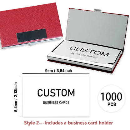 200pcs, Custom Business Cards/Cards, Desktop Business Cards, Thank You Cards, Matte Film