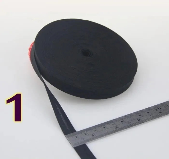 12mm(1/2") Narrow Ironed Single Folded Cotton Solid Color Bias Binding Tape Diy Ribbon Garment Quilt Craft Sewing Accessories