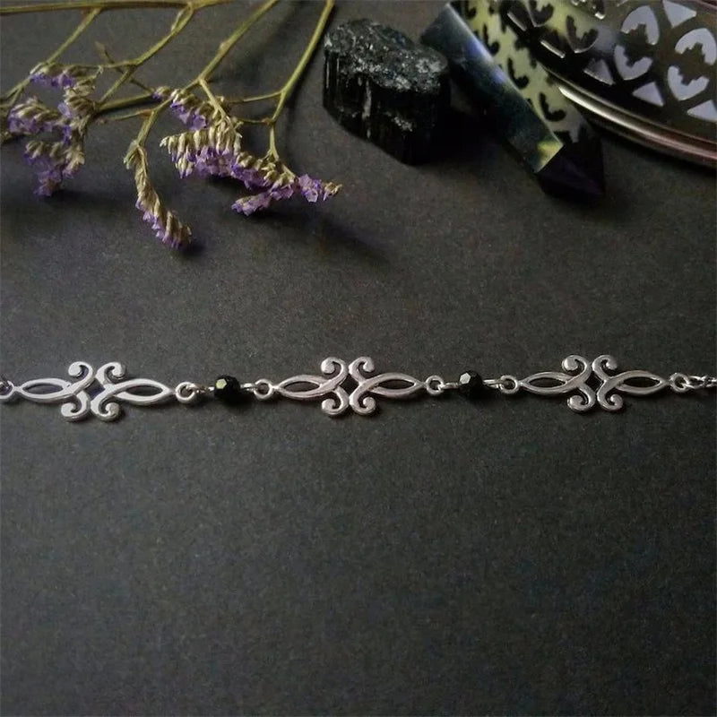 2024 Retro Style Texture Join Necklaces For Women Silver Color Stainless Steel Neck Chains For Women Jewelry Chocker