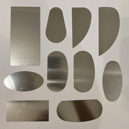 Stainless Steel Metal Scraper, Ceramic Repair Stainless Steel Scraper, Oil Mud Scraper, Clay Sculpture Tool, Sculpture Scrape