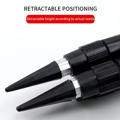 3-Fold Telescopic Bracket Holder Sea Pole Support Frame Fishing Rod Rest Base Load-Bearing Tripod Stand for Angling