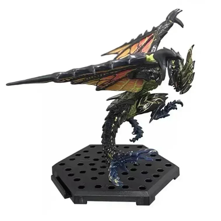 Monster Hunter World Iceborne Figure PVC Models Hot Dragon Basarios Nergigante Tigrex Action Figure Decoration Toy Model