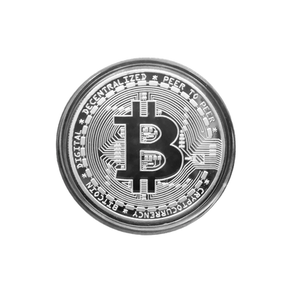 3/1PC Bitcoints BTC Coins Collectible Collection Gold Plated Bitcoin Coin Collectible Art Collection Gift Physical Commemorat