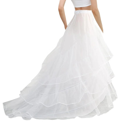 Bridal Wedding Petticoat Underskirt Ball Gown Crinoline Slip Underskirt Bridae Prom Dress Petticoats