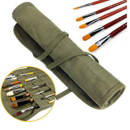 Watercolor Brush 2-In-1 Soft Round Tip For Printmaking For DIY Crafts