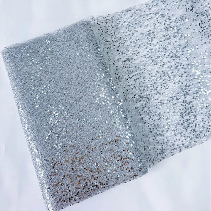 Tulle Sequin Table Runner Suitable for Party Table Runner Glitter Table Runner for Wedding Decoration and Various Party DIY