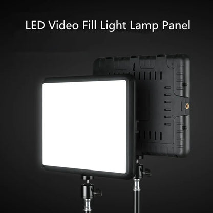 8/12 Inch LED Photography Video Panel Light Photo Studio Lighting Kit For Shoot Live Streaming Youbube With Tripod Stand