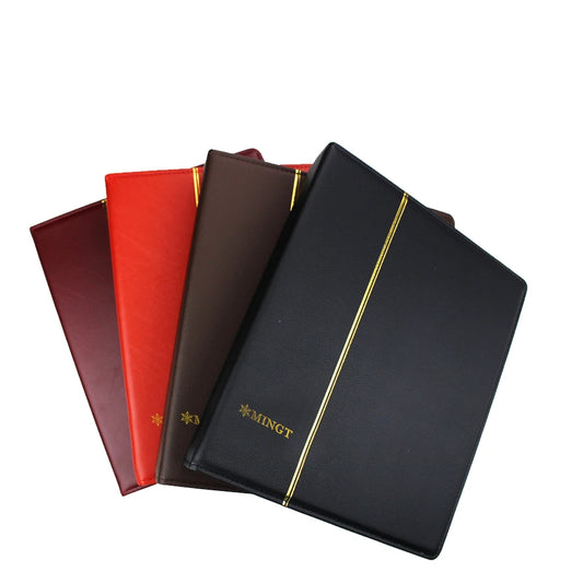 International Collection album 3/7/9 Hole leather coin collection album paper money postage stamp commemorative coin Folder b