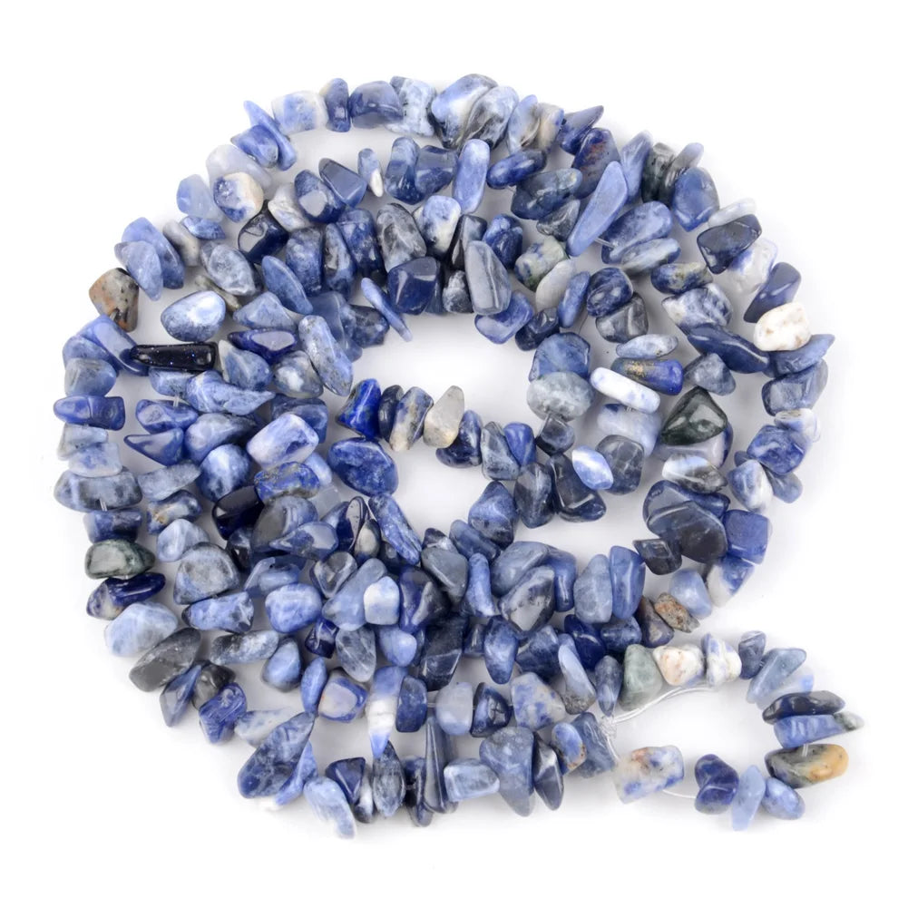 Natural Stone Chips Beads 3-5-8-12mm Irregular Gravel Beads For Jewelry Making Freeform Beads Diy Necklace Bracelet 15''